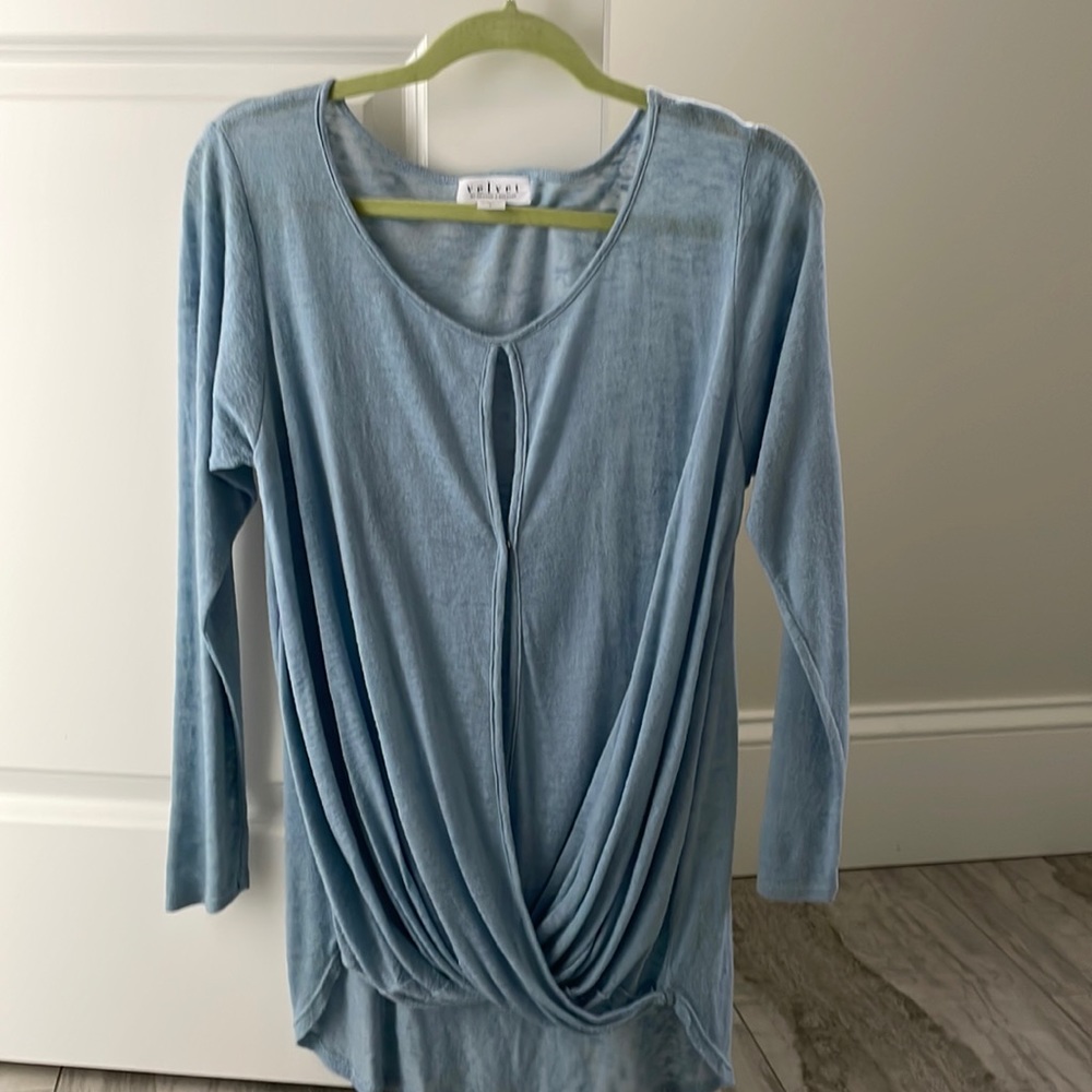 Beautiful blue top